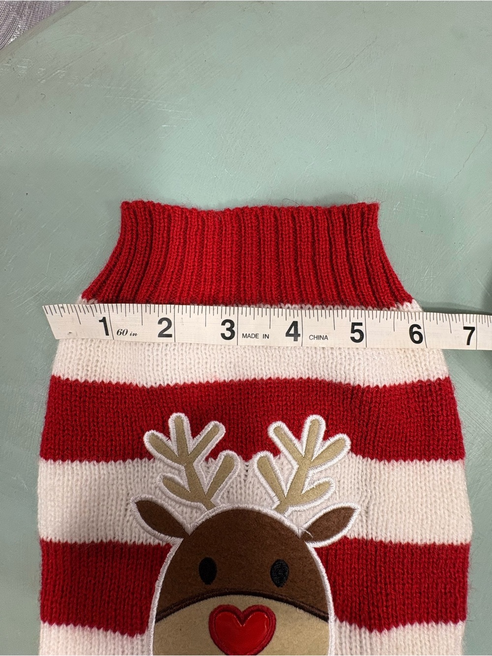 Lot 4 Small Dog Christmas Sweaters Holiday Knit Reindeer Scottie Rudolph XS S - Picture 9 of 9